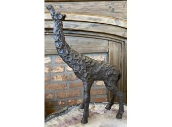 Textured 11' Giraffe Figurine