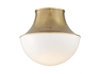 Hudson Valley LETTIE Flush Mount In Aged Brass 9415-AGB LED MSRP: $522.00