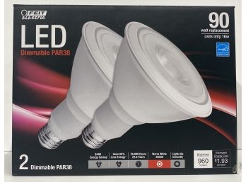 Feit Electric LED Dimmable PAR38 90 Watt Replacement (1 Box Of 2)