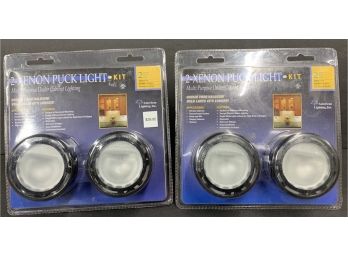 (2) Xenon Puck Light Kits