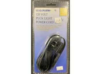 (8) Halogen 120 Volt Puck Light Power Cords