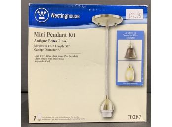 (2) Westing House Pendant Kits #70286 And #70287