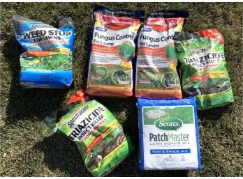 Lot Of Garden And Weed Mixes