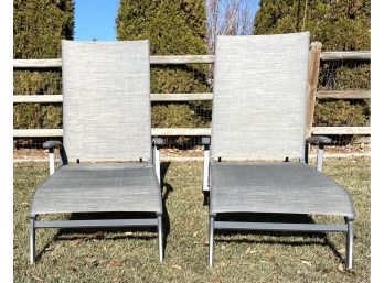2 Reclining Patio Chairs