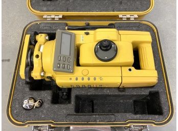 Topcon Total Positioning Instruments GTS-304 Total Station And 2 Tripods