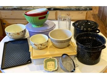 Large Lot Of Misc. Kitchen Items