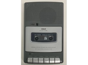 RCA Battery Powered Cassette Recorder