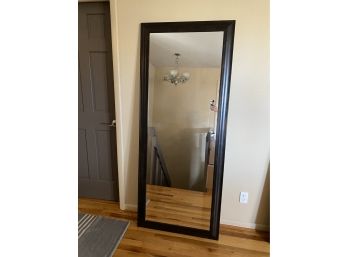 Floor Size Standing Mirror With Mahogany Finish From Ashley Furniture- Excellent Condition