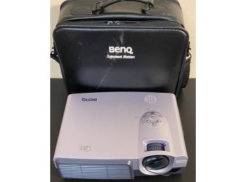 BenQ Projector With Case & Accessories