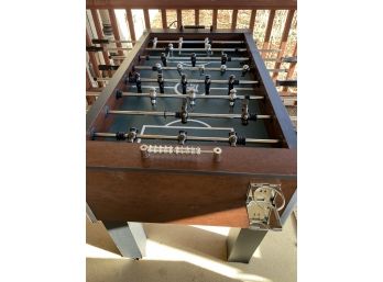 Highland Games Foosball Table With Metallic Players