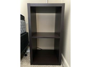 Great Cube Style Storage Bedside Tables With Two Shelves
