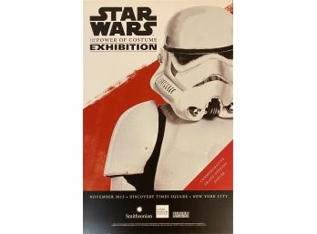 Star Wars And The Power Of Costume Exhibition Poster 7' By 11'