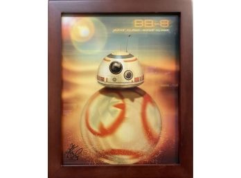 BB-8 Move Along Limited Edition Print By Artist Rob Taylor Of Herofied