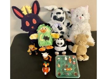 Stuffed Animal Collection Including Beanie Babies And Other Miscellaneous Toys