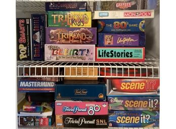 Large Collection Of Assorted Games