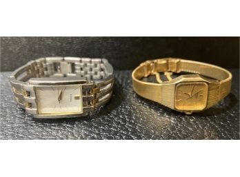Pulsar And Seiko Quartz Stainless Steel Women's Watches
