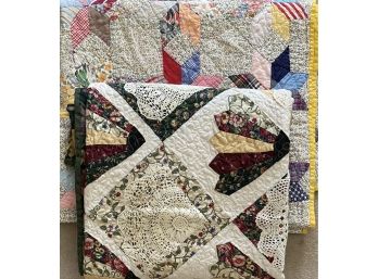 2 Gorgeous Hand Stitched Quilts