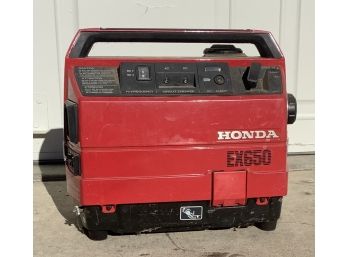 Honda Ex650 Generator