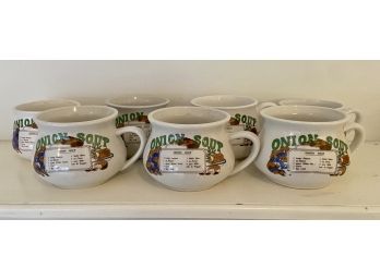 Seven Onion Soup Recipe Mugs