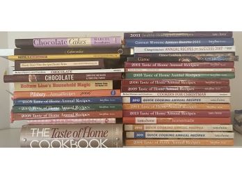 Large Assorted Collection Of Cook Books