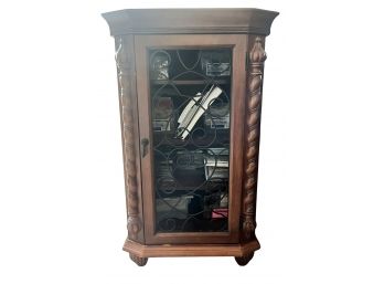 Wine Cabinet Or End Table With Removable Tray Top