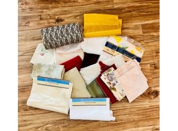 Lot Of Table Cloths And Table Linens