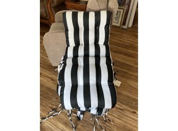 3 Striped Outdoor Chair Cushions