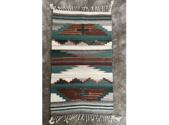 Vintage Wool Tribal Style Wall Hanging Rug