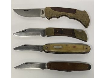 (4) Small Vintage Pocket Knives