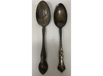 (2 ) Sterling Silver Spoons