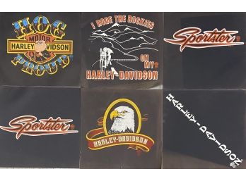 (6) Harley Davidson Posters Including 'Hog Proud'