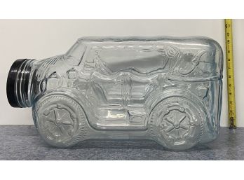 Approx. 3 Gallon Antique Style Glass Car Jar