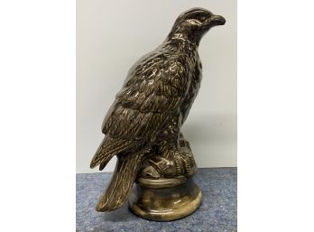 Metallic Glaze Pottery Eagle
