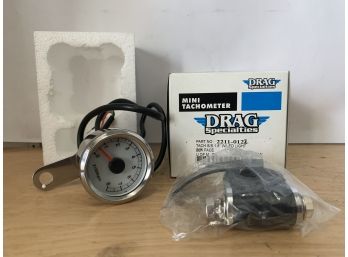 Drag Specialty Mini Tacho Meter Marked 2211-0124