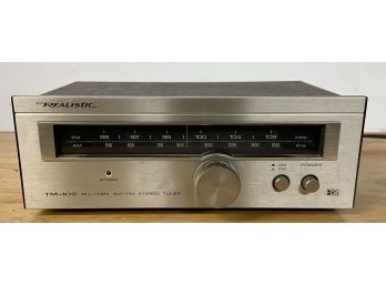 Realistic TM 102 AM FM Stereo Tuner