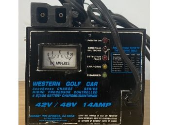 Western Golf Car Charger With Cables