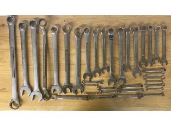 Large Assorted Wrench Collection
