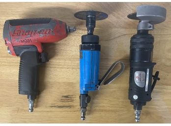 Air Impact Driver With (2) Air Cut Off Tools