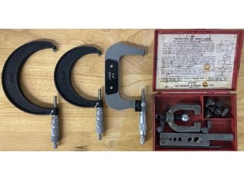 Micrometer Tools With Double Flairings Toolkit