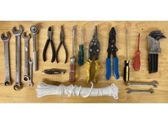 Assorted Tools Including Old Timer Pocket Knife