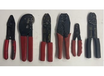 (6) Assorted Wire Stripping Tools