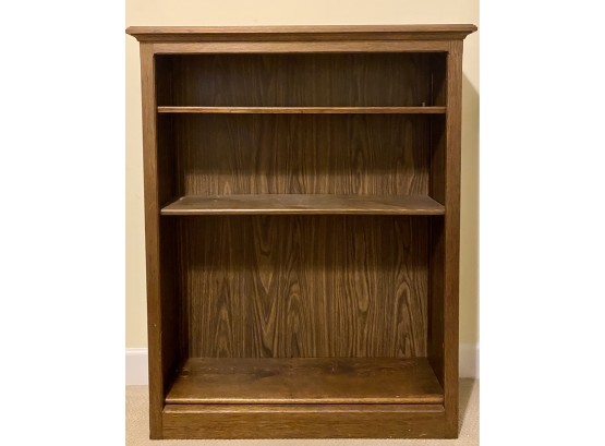 Solid Wood Oak Bookcase With Adjustable Shelving (2 Of 2)