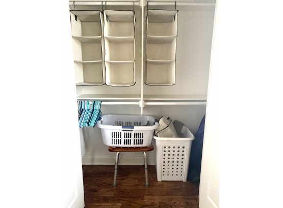 Organize Your Closet! Great Collection Of Closet Organization Tools Including Hanging Sweater Shelves