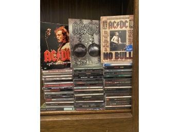 Collection Of Mostly Hard Rock CD's Including ACDC Live Shows! 50 Cds