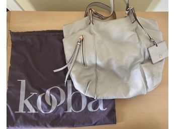 Off White Kooba Leather Handbag With Original Dust Bag