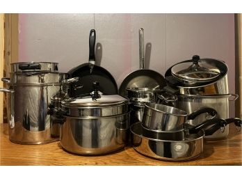 Stainless Steel Pots & Pans - A Large Variety