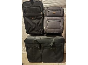 Three Suitcases - Carry-on & Checked Luggage
