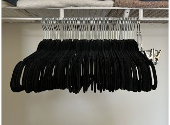 Collection Of Black Velvet Hangers