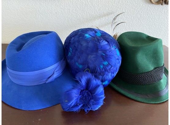 Collection Of Three Ladies Hat