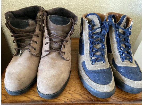 Two Pairs Of Hiking Boots Including Vasque